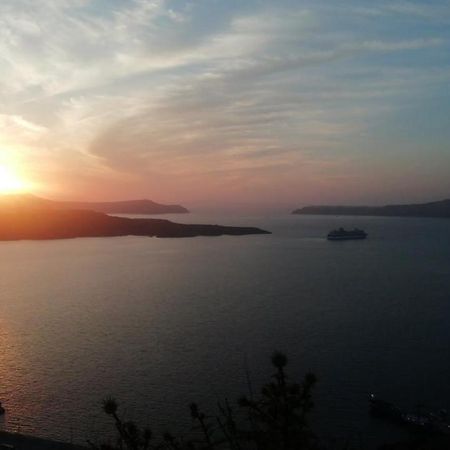 Poudras Amazing View Caldera Villa Ormos Athinios Exteriör bild
