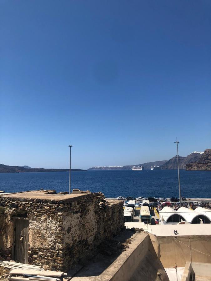 Poudras Amazing View Caldera Villa Ormos Athinios Exteriör bild